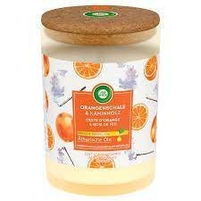 Air Wick Świeca zapachowa Orangenschale & Kaminholz 185 g