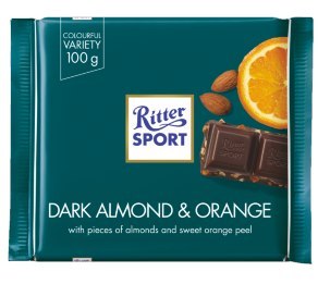 Ritter Sport Mandel Orange 100 g