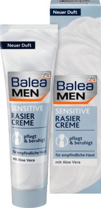 Krem do golenia Balea do skóry wrażliwej