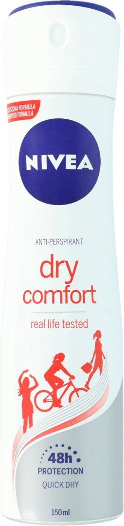 Nivea Dry Comfort Antyperspirant Spray150 ml