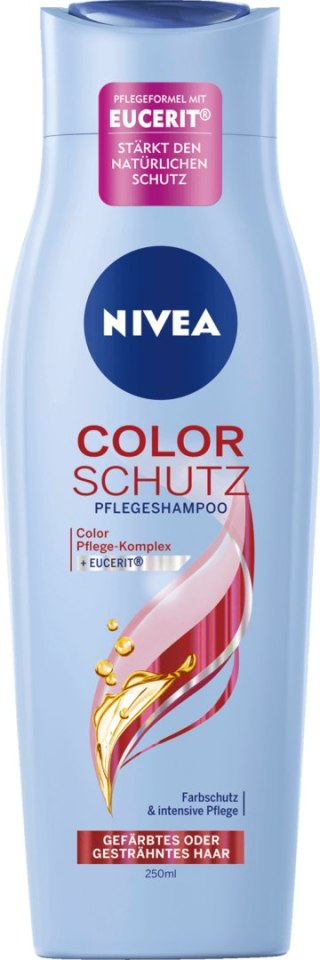 Nivea szampon do włosów farbowanych lub z pasemkami 250 ml