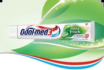Odol Med 3 Minz Frisch Pasta do Zębów 125 ml