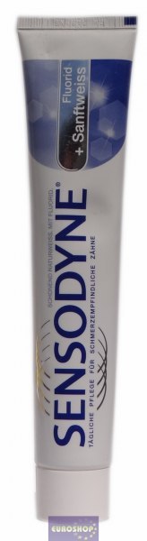 Sensodyne Fluorid +sanftweiß delikatnie wybielająca pasta do zębów 75 ml