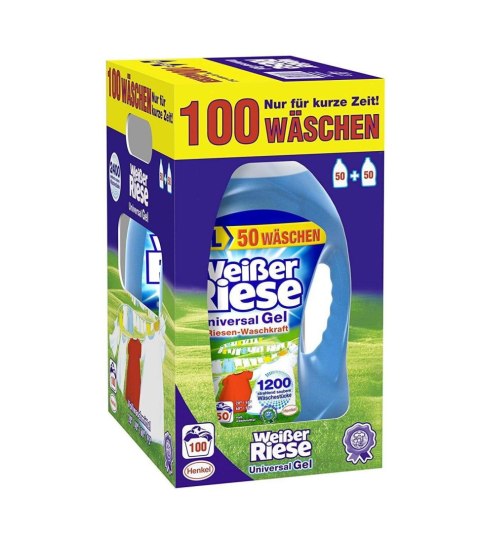 Weiser Riese uniwersalny żel do prania 2x50 prań