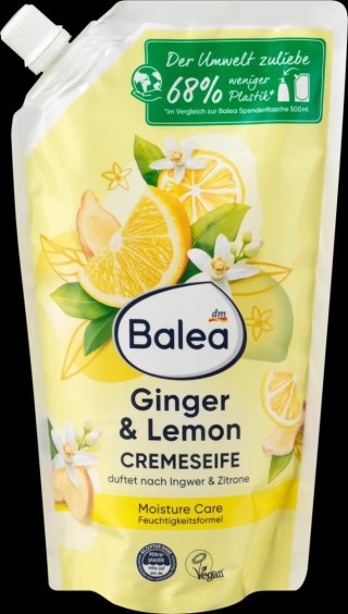 Balea Ginger & Lemon Mydło w Płynie Worek 500 ml