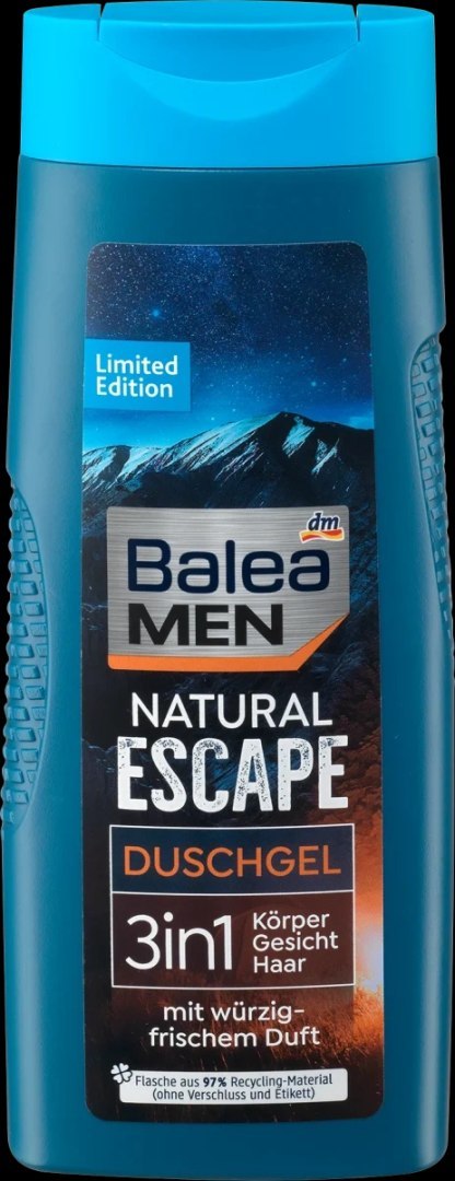 Balea Men Natural Escape Żel pod Prysznic 300 ml