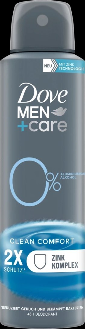 Dove Men+Care Clean Comfort mit Zink-Komplex Deospray 150 ml