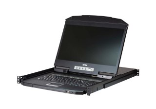 ATEN KONSOLA LCD KVM 18.5" CL3108NX-ATA-AG ULTRASHORT 8-PORTOWA