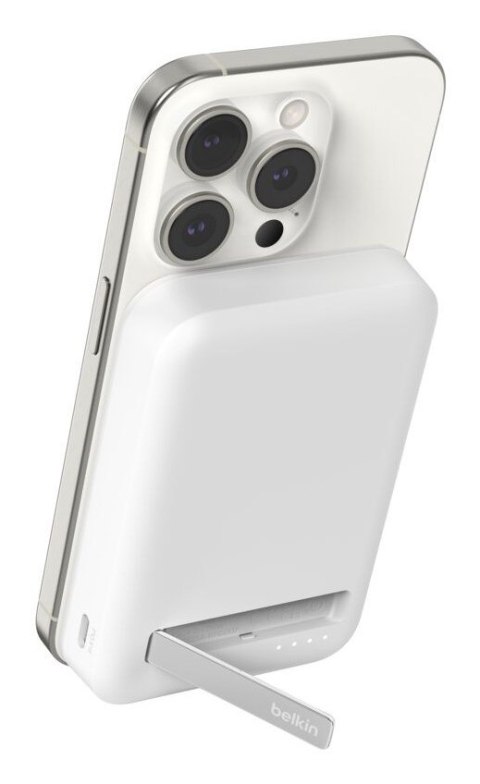 BELKIN POWERBANK BOOSTCHARGE PRO 8000 MAH 15W QI2 MAGSAFE BIAŁY