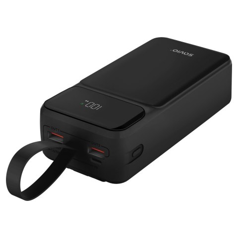 SAVIO POWERBANK 30000 MAH CZARNY BA-10