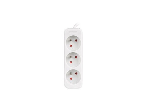 Przedłużacz Lanberg PS0-03E-0150-W (1,5m; kolor biały)