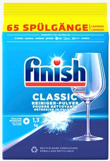 Finish Pulver Classic Proszek do Zmywarki 1,3 kg
