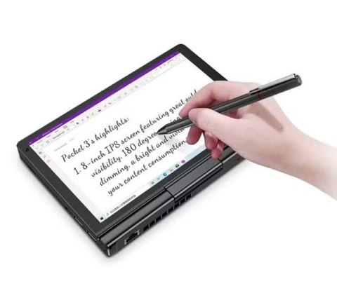 Laptop GPD Pocket 3 GPD08-P3750516512 Pentium Gold 7505/8" WUXGA (1920x1200) Touchscreen IPS/LAN/16GB/SSD 512GB/BT/BLKB/FPR/x360