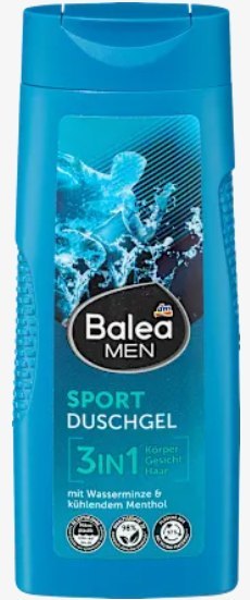 Balea Men Sport 3 in1 Żel pod Prysznic 300 ml