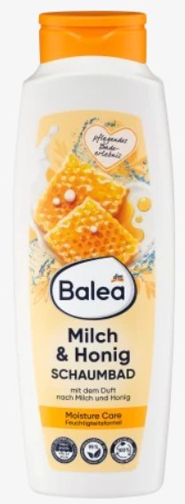 Balea Milch & Honig Płyn do Kąpieli 750 ml