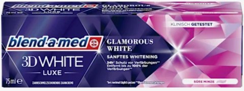 Blend-a-med 3D White Luxe Glamorous White Pasta do Zębów 75 ml