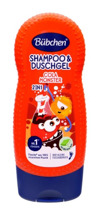 Bübchen 2in1 Cola Monster Szampon i Żel pod Prysznic 230 ml
