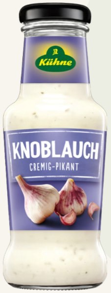 Kühne Knoblauch Cremig-Pikant Sos Czosnkowy 250 ml