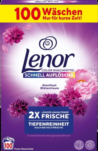 Lenor Color Amethyst Blütentraum Proszek do Prania 100 prań