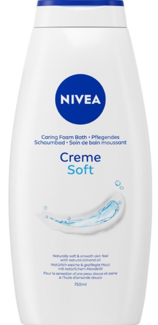 Nivea Creme Soft Płyn do Kąpieli 750 ml