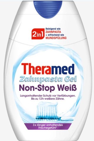 Theramed Non Stop Weis 2 in 1 Pasta do Zębów 75 ml