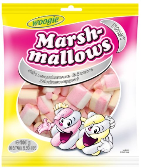 Woogie Marshmallows Twist 100 g