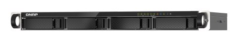 Qnap TS-435XeU-4G, 1U, 4 x 2.5"/3.5" SATA , Marvell Octeon TX2 CN9130 / CN9131 quad-core, 4GB DDR4 SODIMM (Max. 32GB), 2 x 10GbE