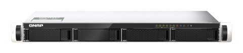Qnap TS-435XeU-4G, 1U, 4 x 2.5"/3.5" SATA , Marvell Octeon TX2 CN9130 / CN9131 quad-core, 4GB DDR4 SODIMM (Max. 32GB), 2 x 10GbE