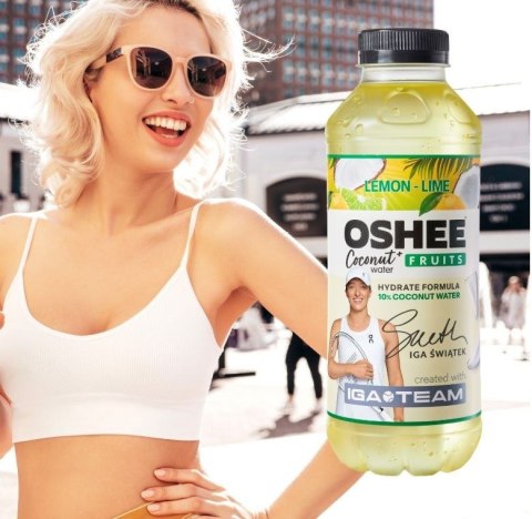 Napój izotoniczny cytryna, limonka OSHEE