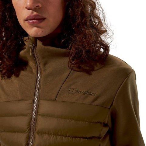 Kurtka hybrydowa męska Berghaus Vaskye Hooded Hybrid Jacket roz. M brązowa