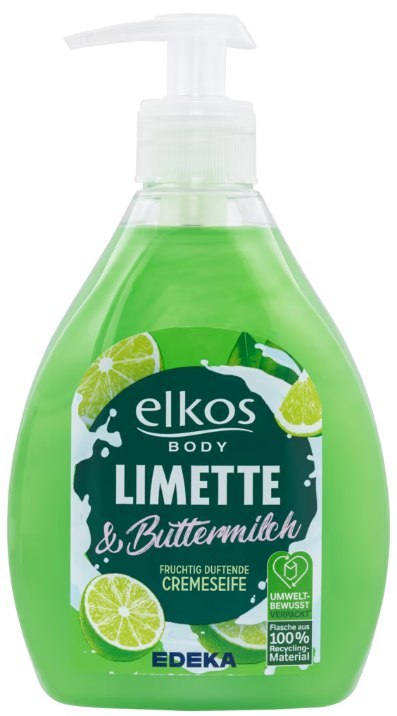 Elkos Limette & Buttermilch Mydło w Płynie 500 ml