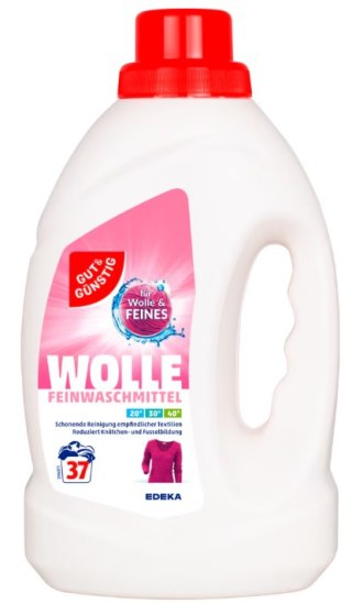 G&G Wolle Żel do Prania Wełny i Tkanin Delikatnych 1,5 l