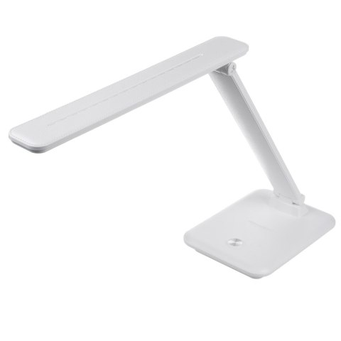 MACLEAN LAMPKA BIURKOWA LED, MAX. 9W, 220-240V AC, MOŻLIWOŚĆ ZMIANY BARWY, ŚCIEMNIALNA, 450LM MCE614 W