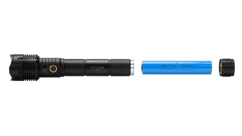 MONTIS TAKTYCZNA RĘCZNA LATARKA AKUMULATOROWA LED, ZOOM 10W MT160