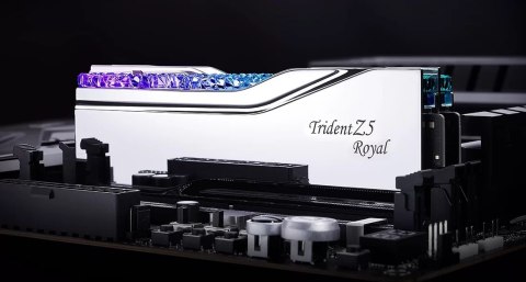 G.SKILL TRIDENT Z5 ROYAL RGB DDR5 2X48GB 6000MHZ CL30 SILVER F5-6000J3036F48GX2-TR5S