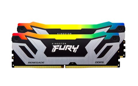 KINGSTON DDR5 48GB 8400MT/s CL40 CUDIMM (Kit of 2) FURY Renegade RGB Silver XMP