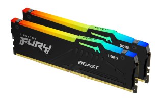 Kingston FURY DDR5 64GB (2x32GB) 5200MHz CL36 Beast Black RGB EXPO