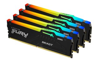 Kingston FURY DDR5 64GB (4x16GB) 5600MHz CL40 Beast Black RGB