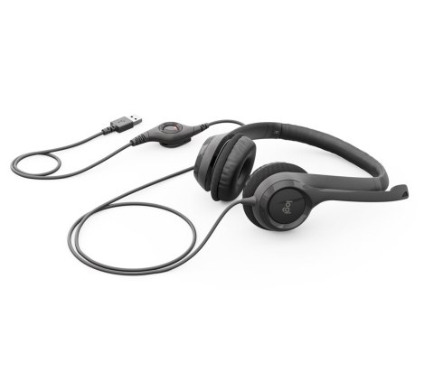 Słuchawki Logitech H390 981-000406 (kolor czarny)