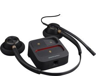 Słuchawki Poly EncorePro HW520 Binaural Wired Headset, USB-A, Black