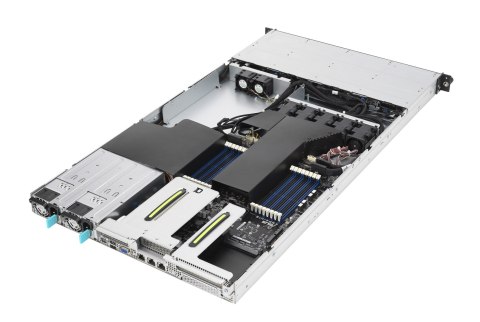 ASUS Rack 1U RS500A-E11-RS4U/800W/4NVMeAMD MILAN 1x LGA4094 (SP3) 280W 16xDDR4 3200/2933 4x3.5" SATA/SAS/4xNVMe Intel i350 1Gb x