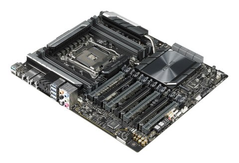 ASUS WS X299 SAGE/10G, 1x 066, Intel X299, 8x DIMM DDR4 4200(O.C.)/2933 Non-ECC, 7 x PCIe 3.0, 2x M.2, 8x SATA, 1x U.2, Intel Ra