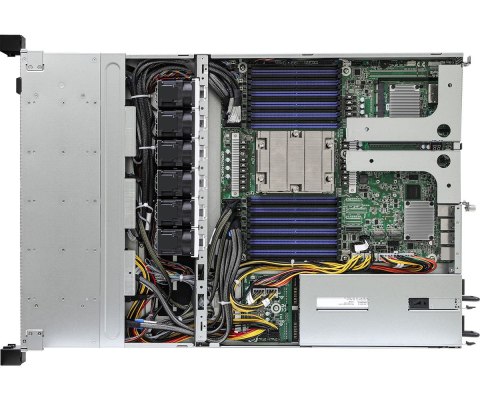 Platforma ASRock Rack (1U) AMD Epyc 9004 (12xSFF, 2xGbE, 2x10GbE, Red. PSU, IPMI)