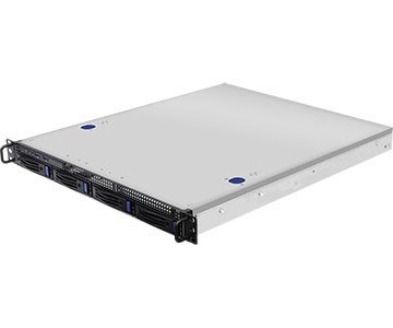 Platforma ASRock Rack (1U) AMD Ryzen 7000 (4xLFF, 2xGbE, 2x10GbE, Fixed PSU, IPMI)