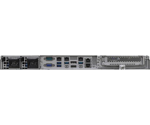 Platforma ASRock Rack (1U) AMD Ryzen 7000 (4xLFF, 2xGbE, 2x10GbE, Red. PSU, IPMI)