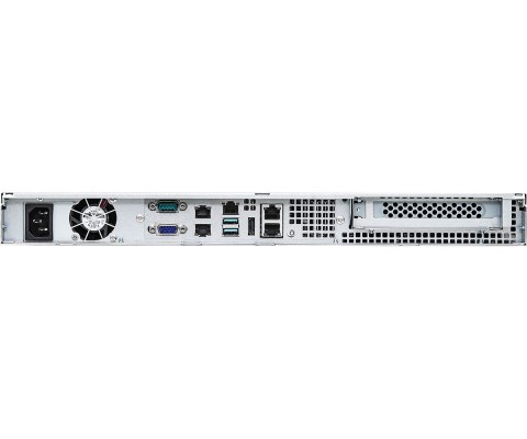 Platforma ASRock Rack (1U) AMD Ryzen (Int. drive bays, 2xGbE, 2x10GbE, Fixed PSU, IPMI)