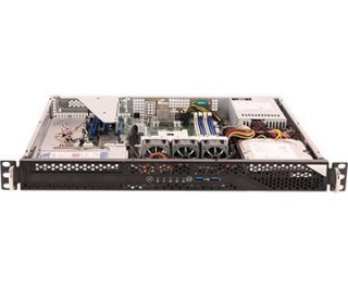 Platforma ASRock Rack (1U) AMD Ryzen (Int. drive bays, 2xGbE, Fixed PSU, IPMI)
