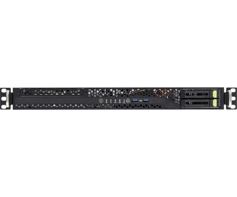 Platforma ASRock Rack (1U) Intel E-23XX (2xSFF, 2xGbE, Fixed PSU, IPMI)