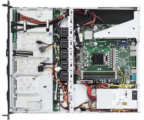 Platforma ASRock Rack (1U) Intel E-23XX (4xLFF, 2xGbE, Fixed PSU, IPMI)