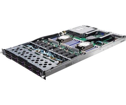 Platforma ASRock Rack (1U) Intel Scalable 3gen (10xSFF, Red. PSU, IPMI)